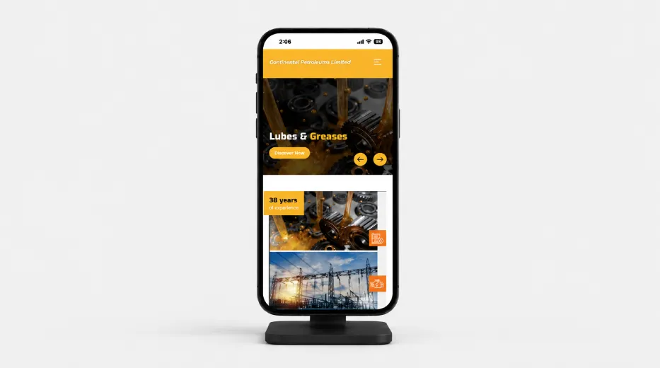 Mobile responsive view